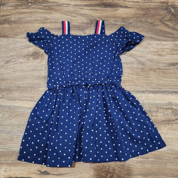 Tommy Hilfiger Stars Patriotic Baby Girl Dress B0061 - Picture 3 of 3
